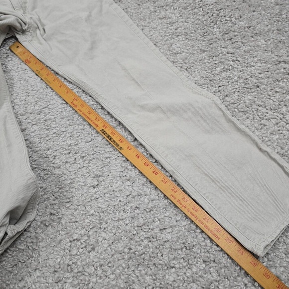 J.Crew 484 Slim Corduroy Pants 32x30 Gray Straight Fit Business Casual Fall - Picture 9 of 11